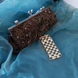 2/$50 Unique sequin/ beaded party purse